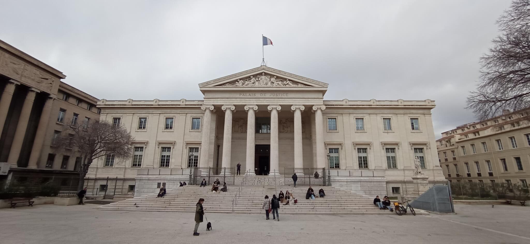 Le tribunal correctionnel de Marseille. ©Zoé Favre d'Anne/Rue89Lyon