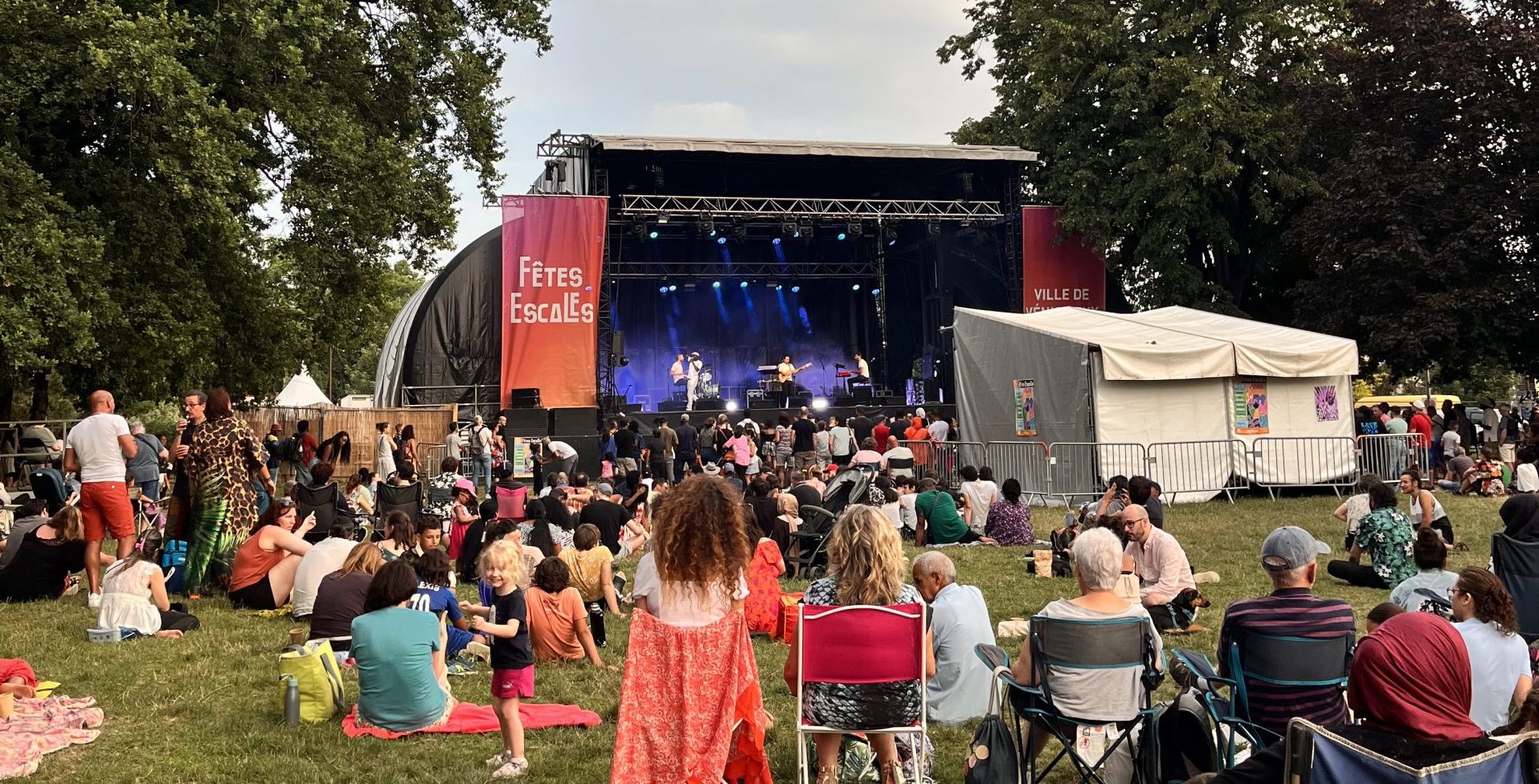 Idée de sortie près de Lyon : festival Fêtes escales à Vénissieux ©Ville de Vénissieux