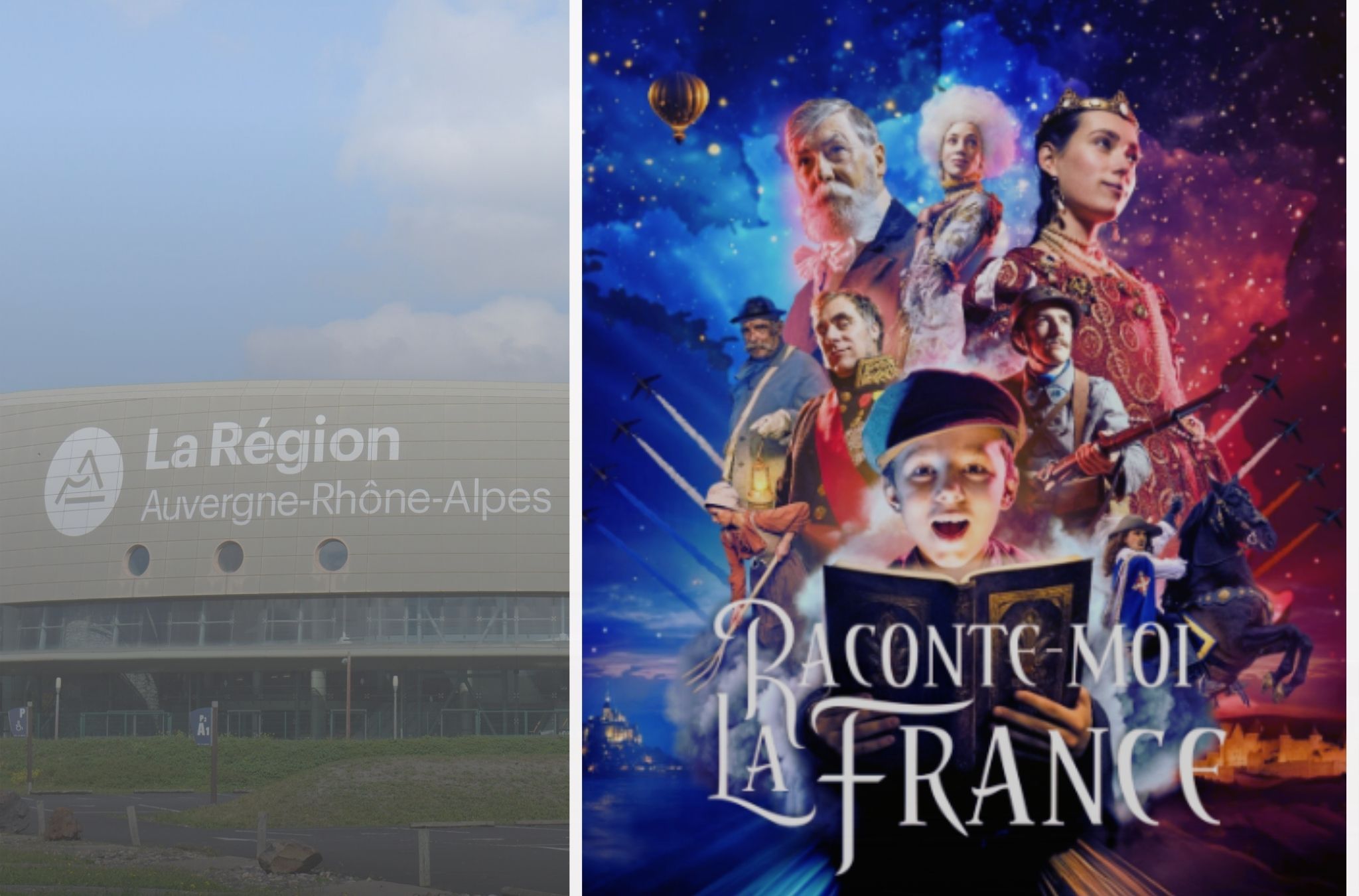 Le spectacle Raconte moi la France