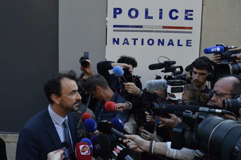 Grégory Doucet, maire de Lyon, après sa garde à vue