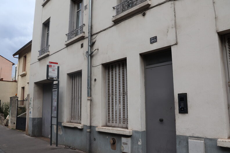 Le 55 rue racine à Villeurbanne, immeuble possédé par le couple Fayolle via la SCI Jean-Jaurès. ©MP/Rue89Lyon