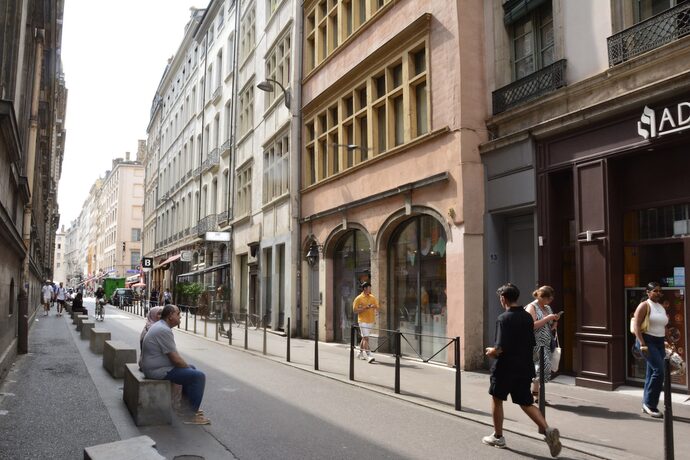 La rue Puits Gaillot