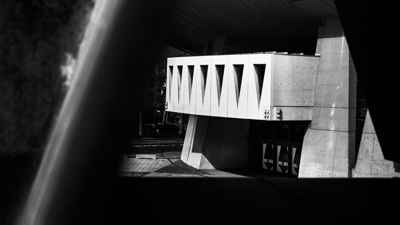 L'entrée de l'Auditorim de Lyon. ©Auditorium de Lyon/Fred Mortagne