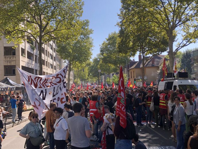Suivez en direct la manifestation du 18 septembre à Lyon