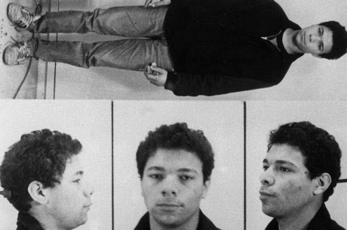 Photographies de Khaled Kelkal, prises en 1990 et fournies par la police.