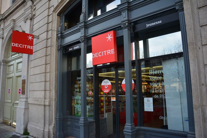 Decitre, chaine de Lyon