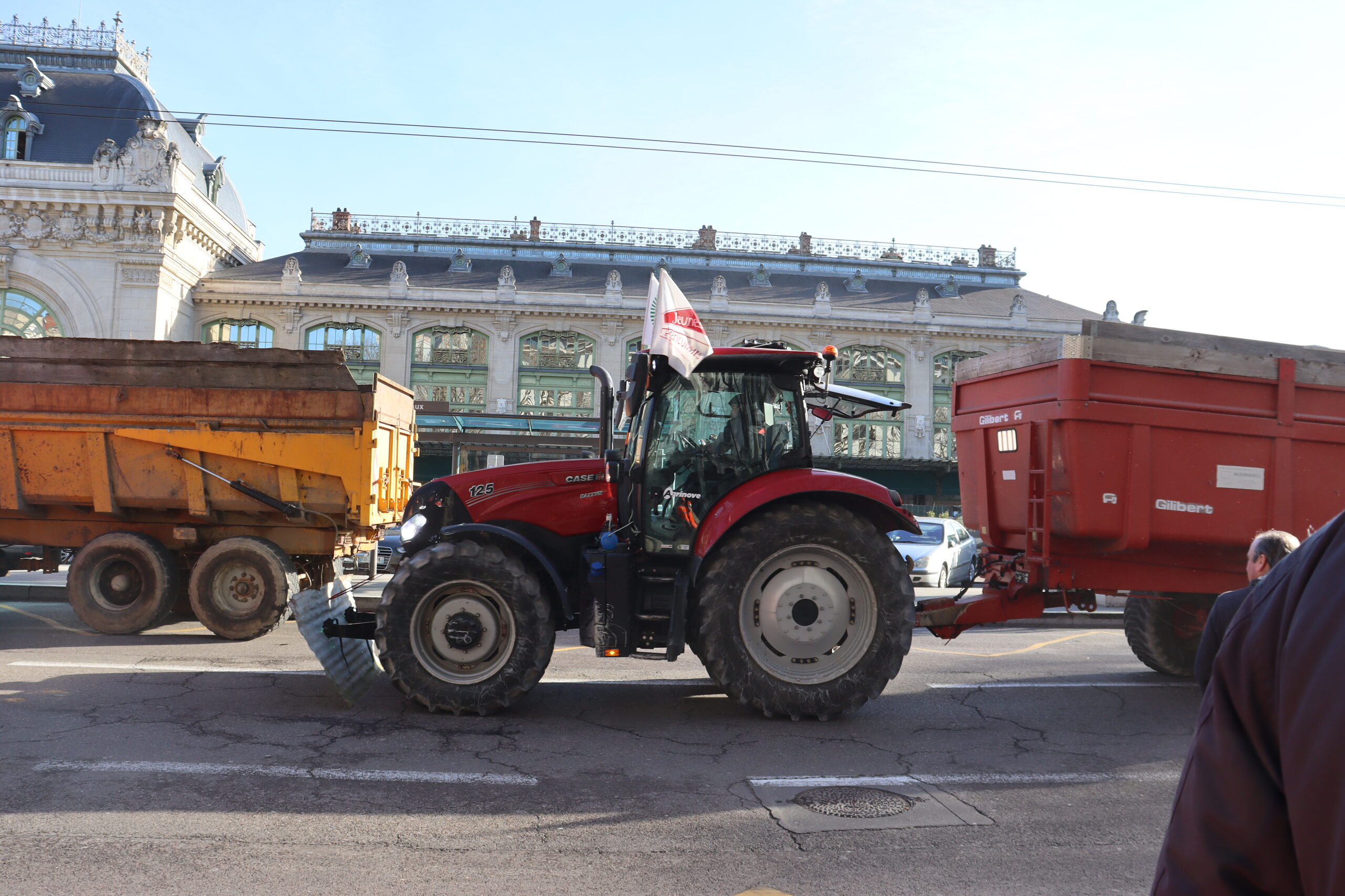 Manifestation agriculteurs Lyon