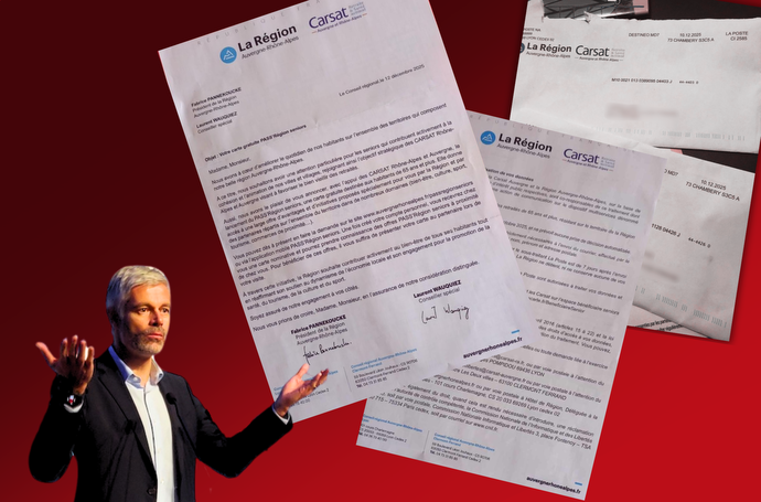 Quand Laurent Wauquiez fait sa com&rsquo; auprès des retraités aux frais de la Région