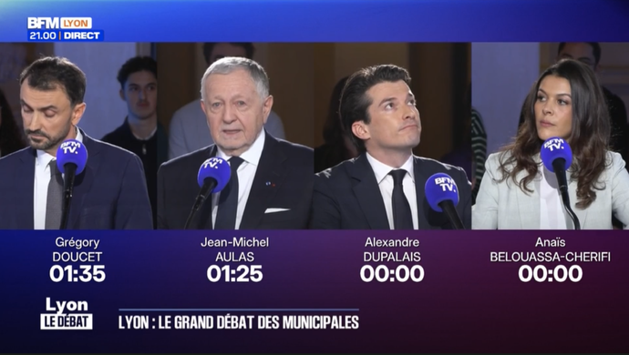 « Aulas, grand gagnant » : après un débat raté, la droite lyonnaise s’emballe… puis se rétracte