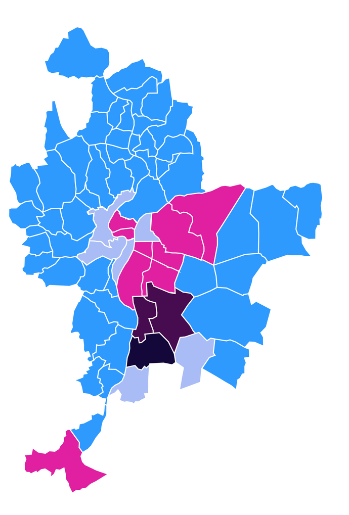 Carte Métropole